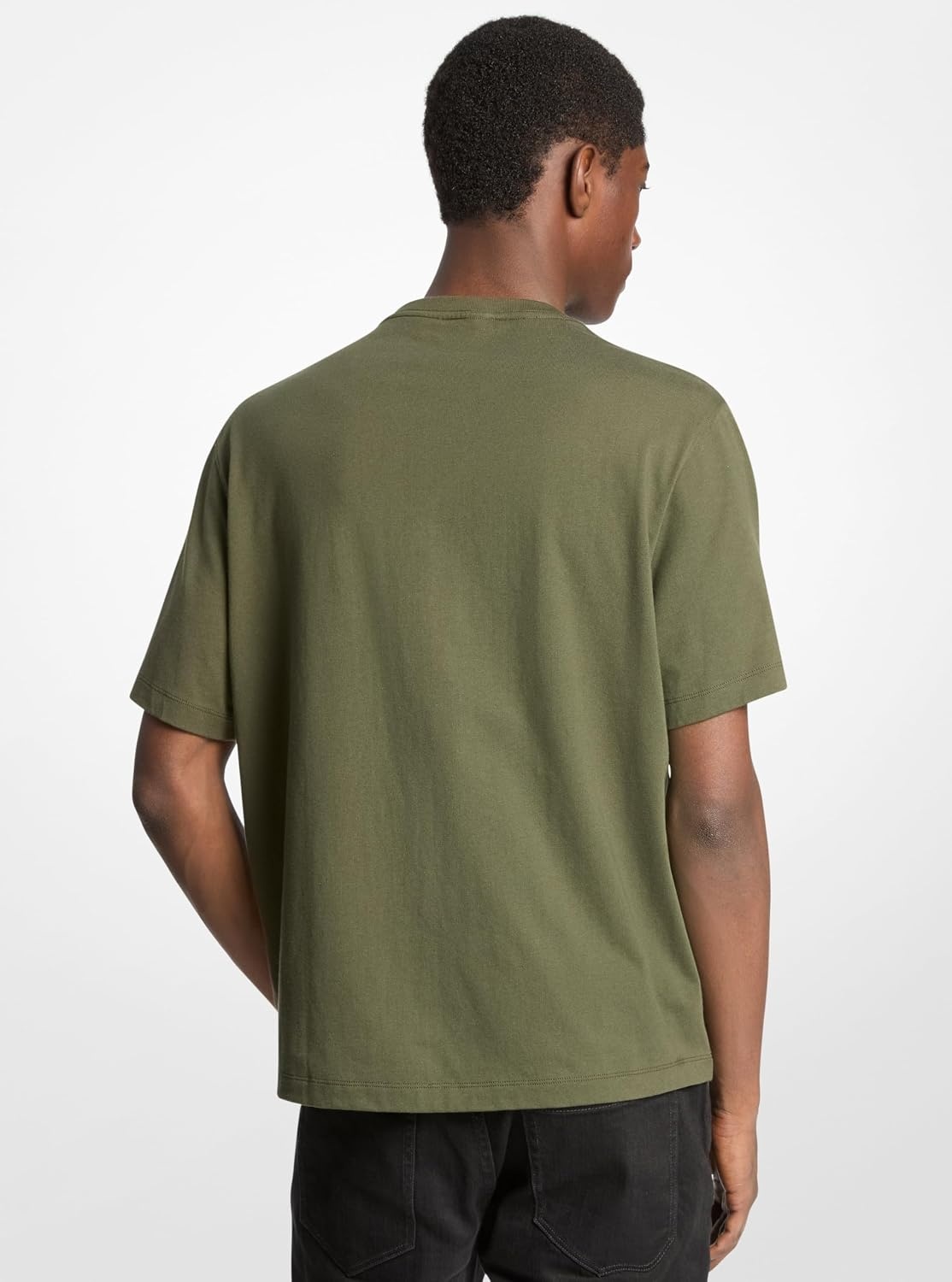 image:imageMichael Kors Mens Graphic TShirtEmboss LogoIvy