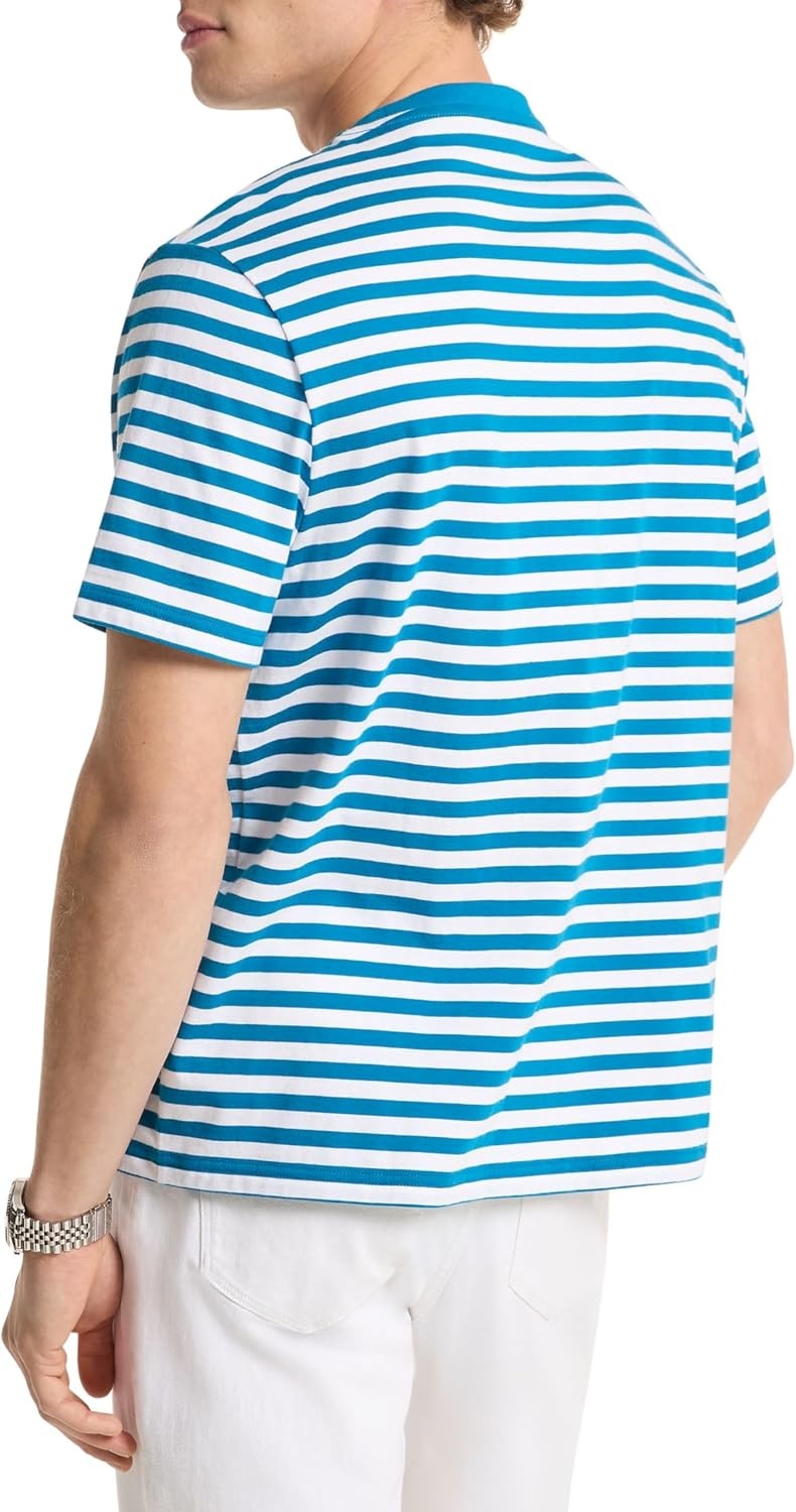 image:imageMichael Kors Mens Graphic TShirtMk St Tropez LogoTurquoise