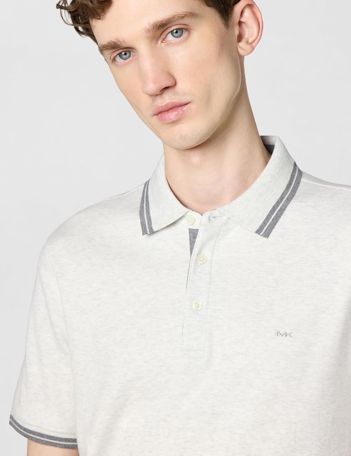 image:imageMichael Kors Mens Greenwich PoloSnow Heather