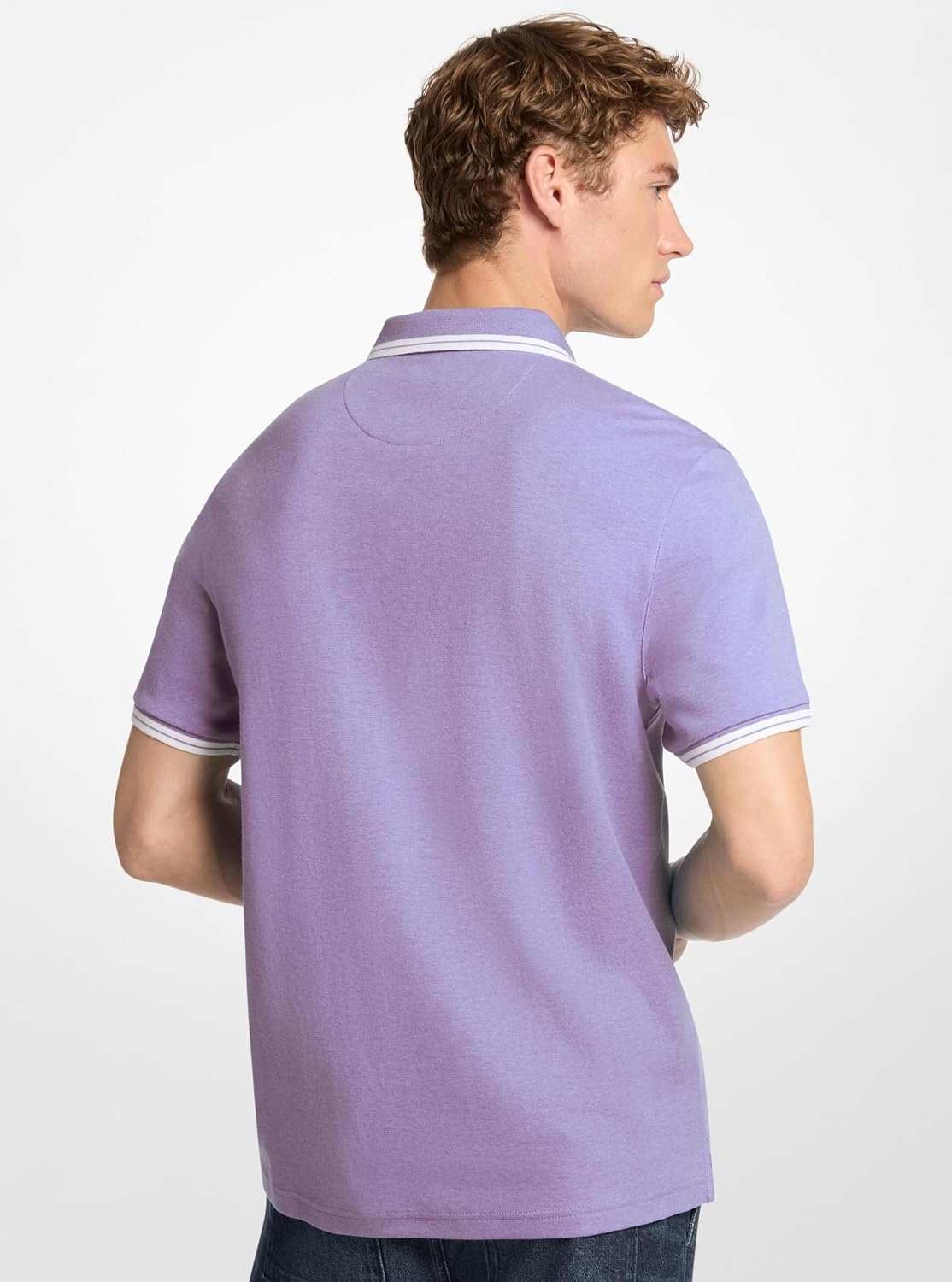 image:imageMichael Kors Mens Greenwich PoloWild Wisteria Heather