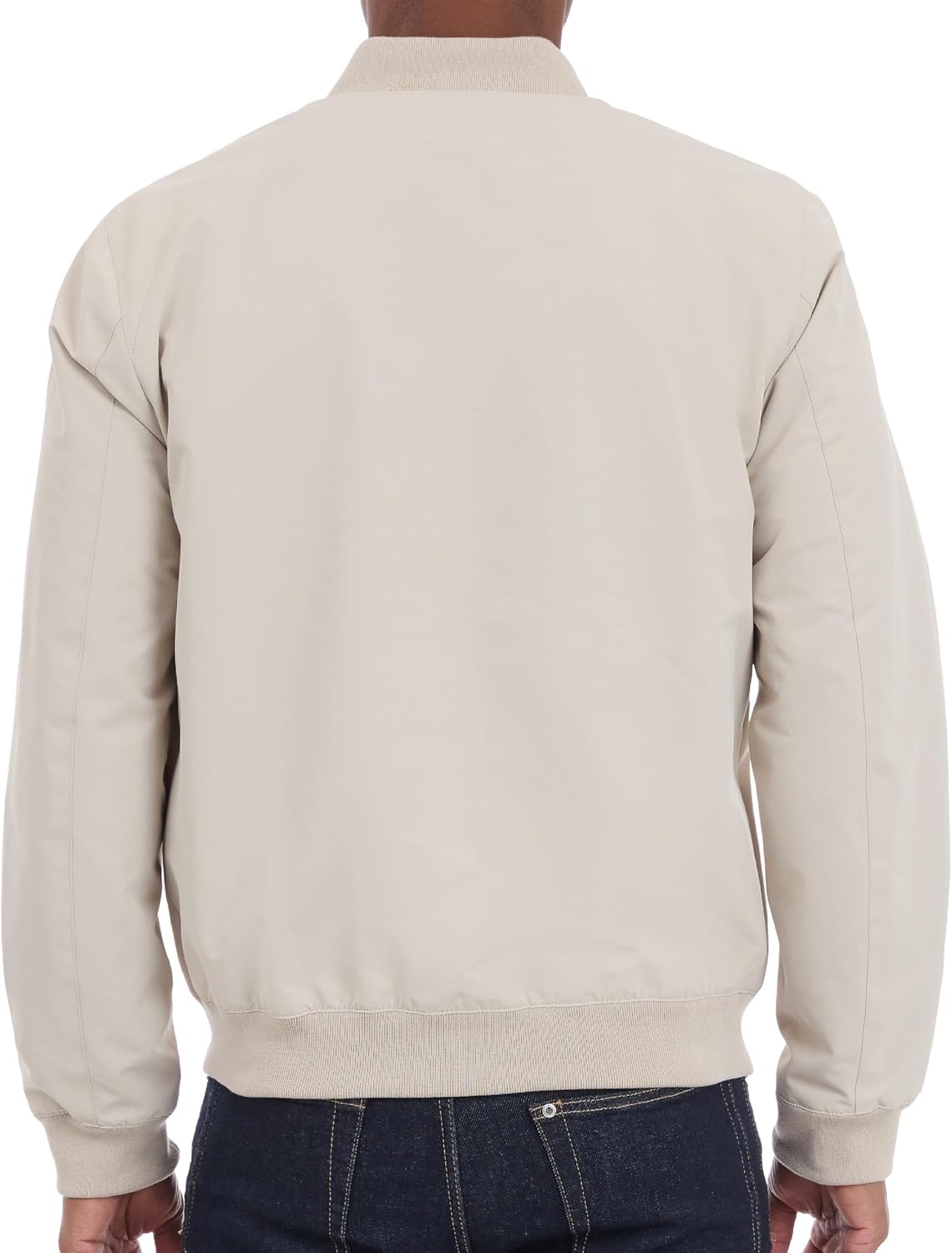 image:imageMichael Kors Mens Lightweight Bomber Jacket Wind and Water ResistantDune