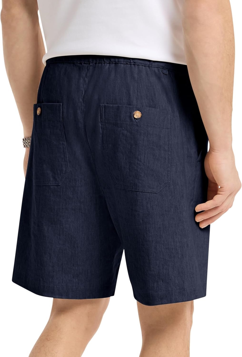 image:imageMichael Kors Mens Linen Beach ShortMidnight