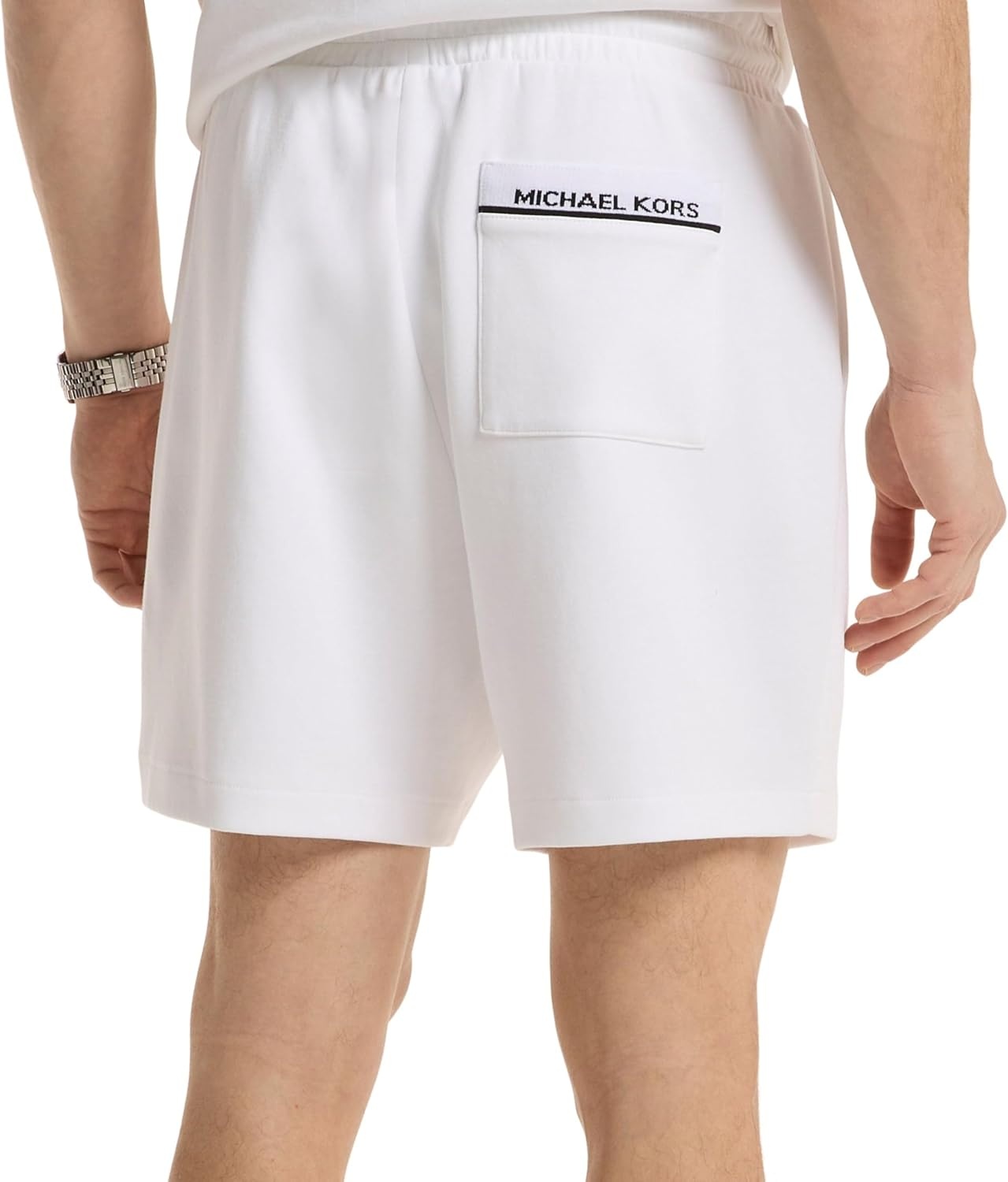 image:imageMichael Kors Mens Logo Rib ShortWhite