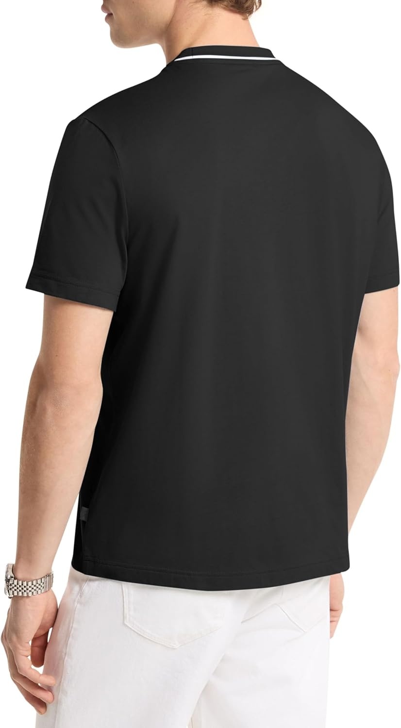 image:imageMichael Kors Mens Logo Rib TeeBlack