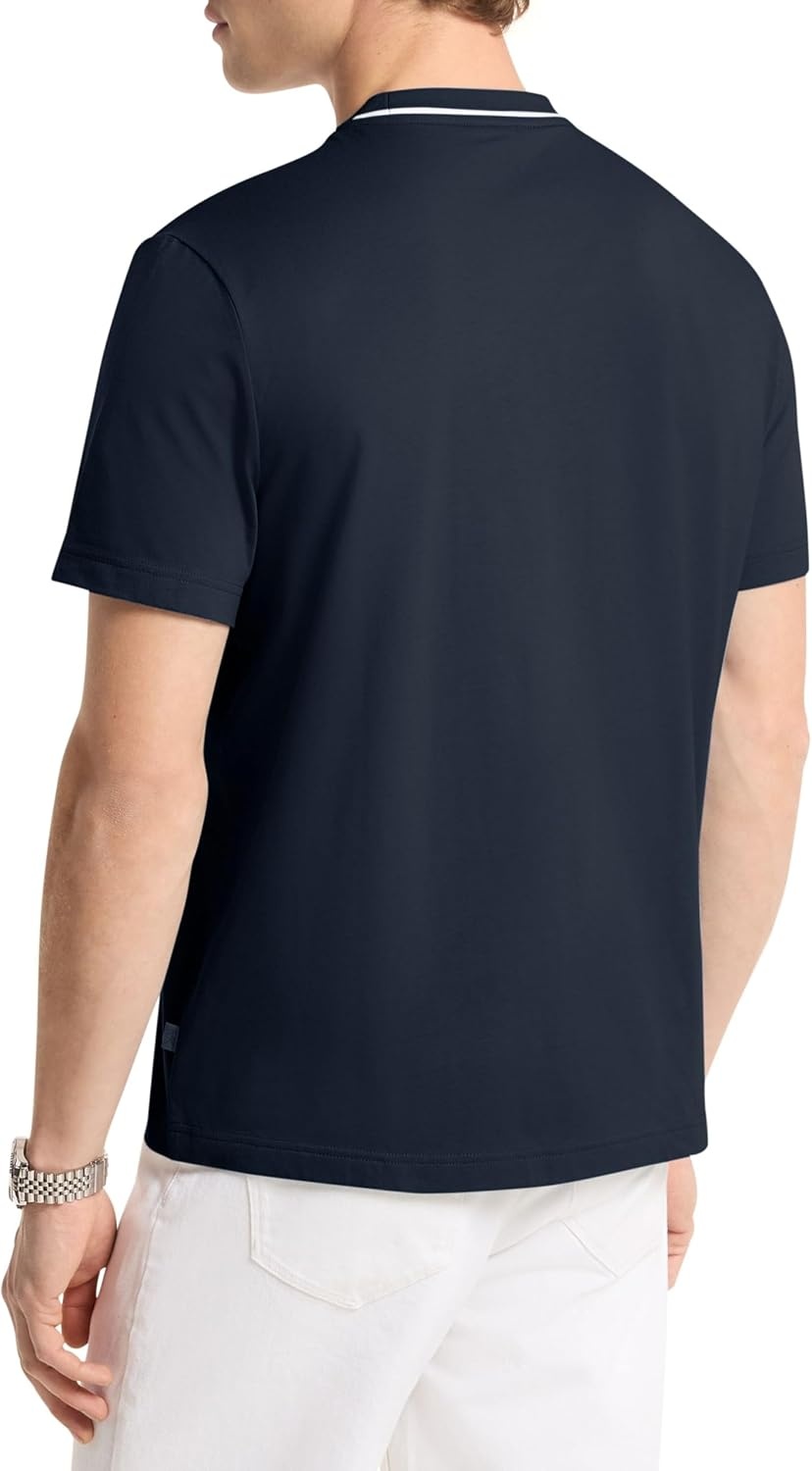 image:imageMichael Kors Mens Logo Rib TeeMidnight