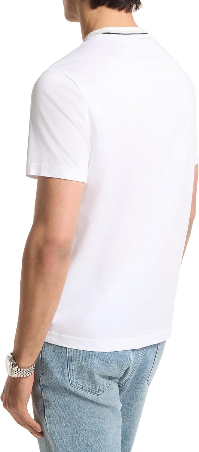 image:imageMichael Kors Mens Logo Rib TeeWhite