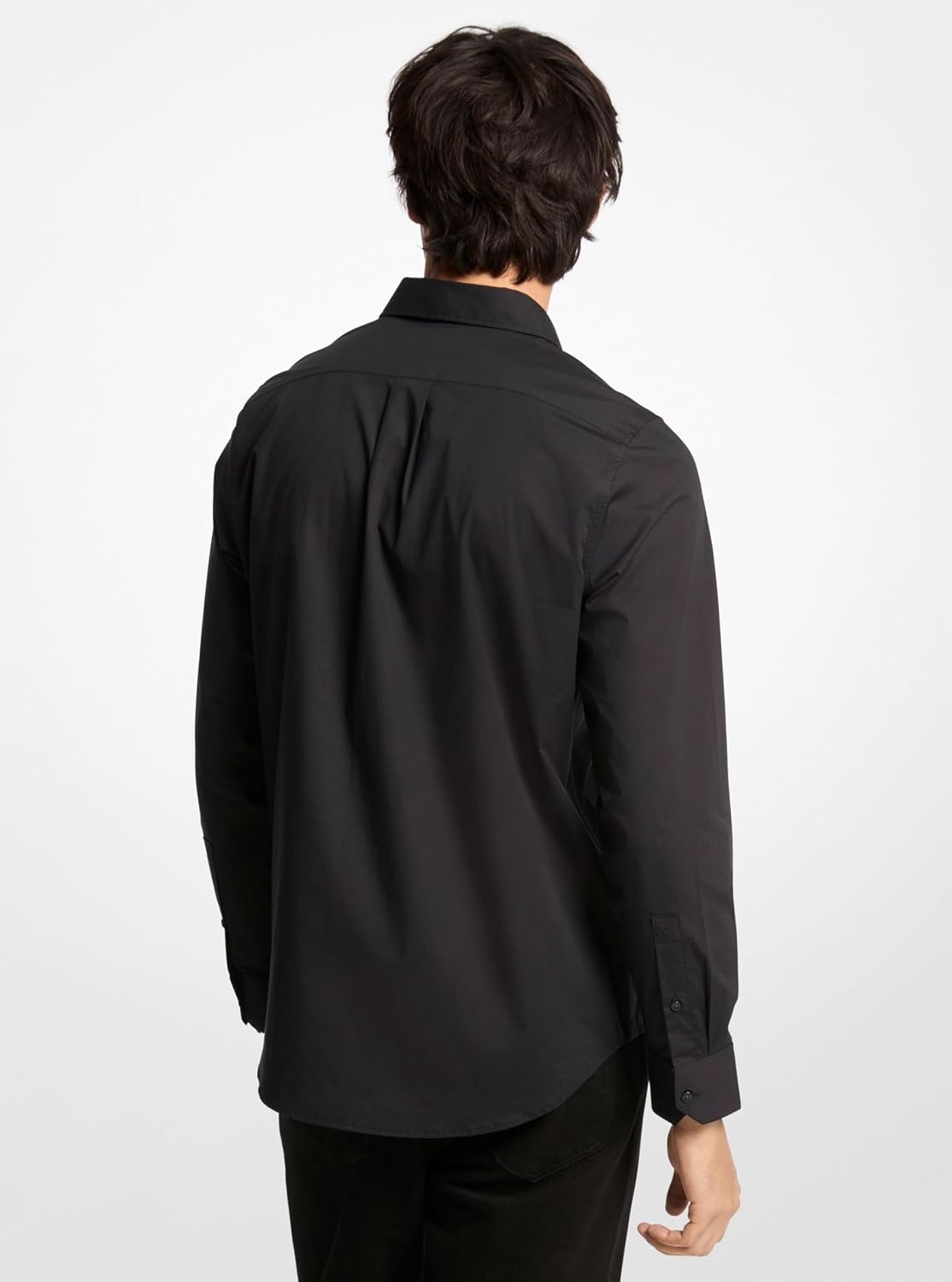 image:imageMichael Kors Mens Long Sleeve Classic Cotton ShirtBlack