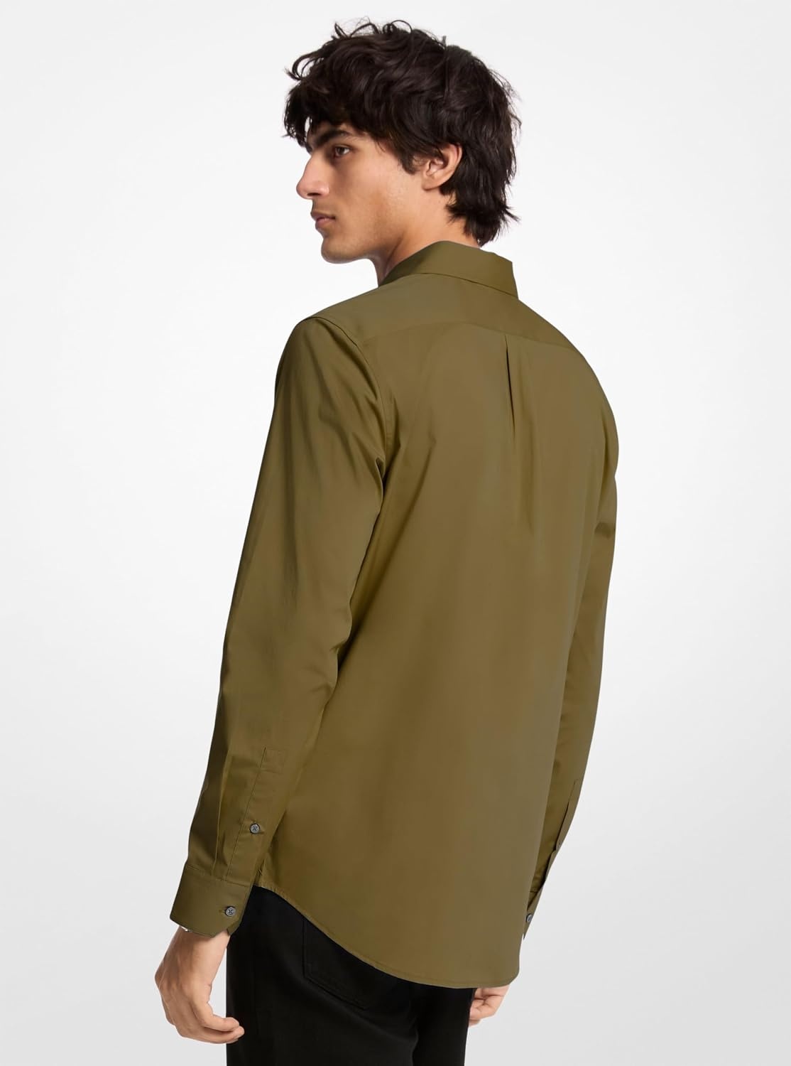 image:imageMichael Kors Mens Long Sleeve Classic Cotton ShirtIvy