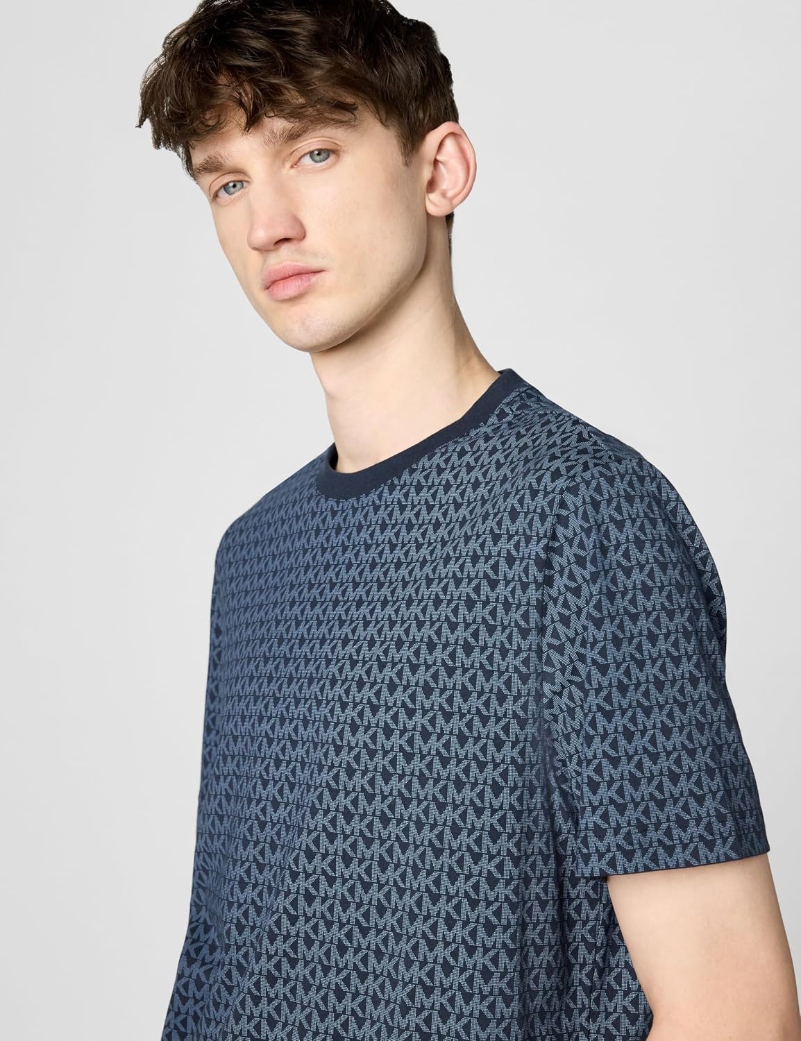 image:imageMichael Kors Mens MK Signature TShirtMidnight