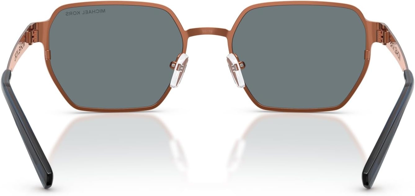 image:imageMichael Kors Mens MK1183 Madagascar Hexagonal Sunglasses Navy MatteGrey Monochromatic 55 mm