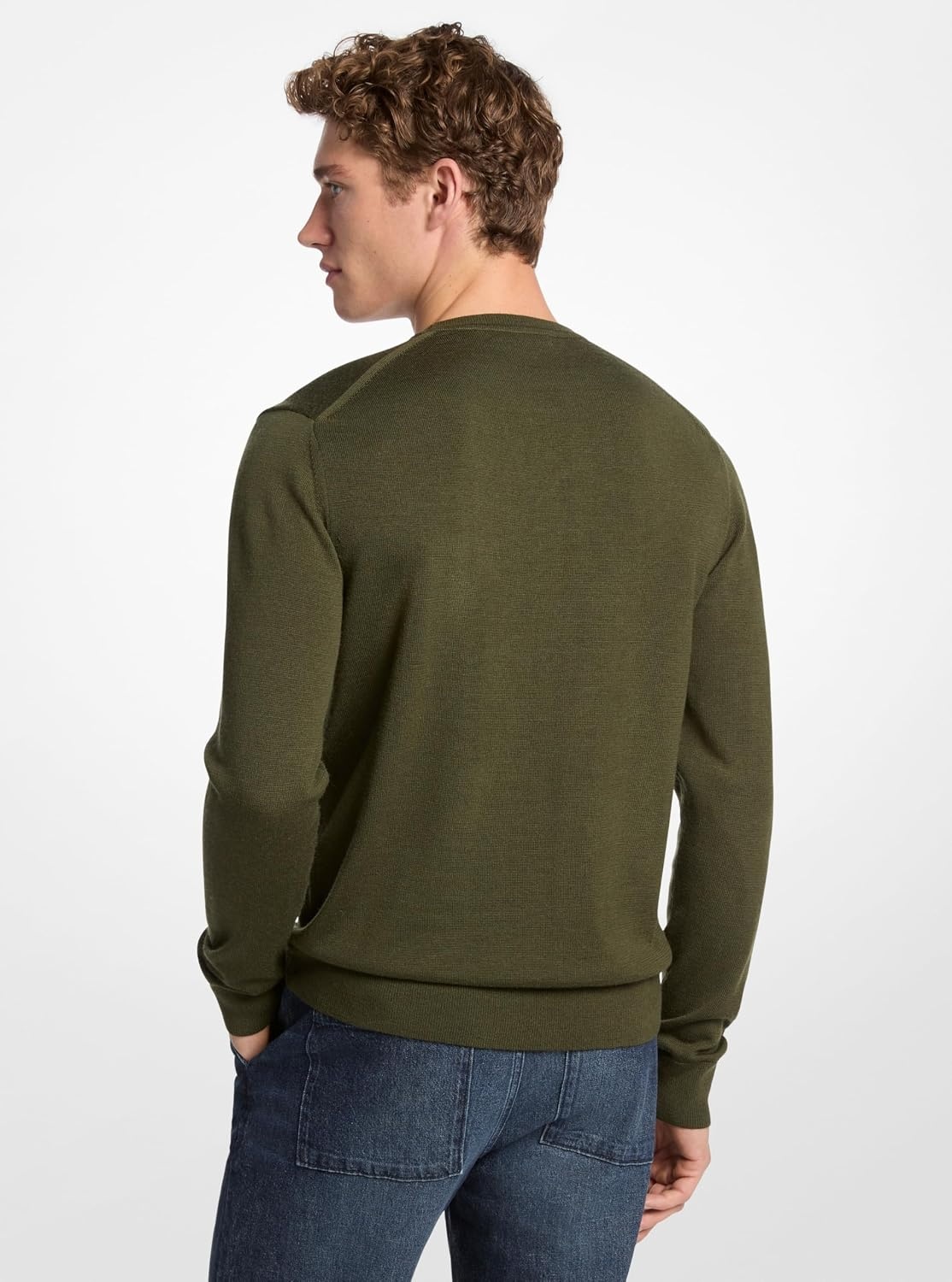 image:imageMichael Kors Mens Merino Crewneck SweaterIvy