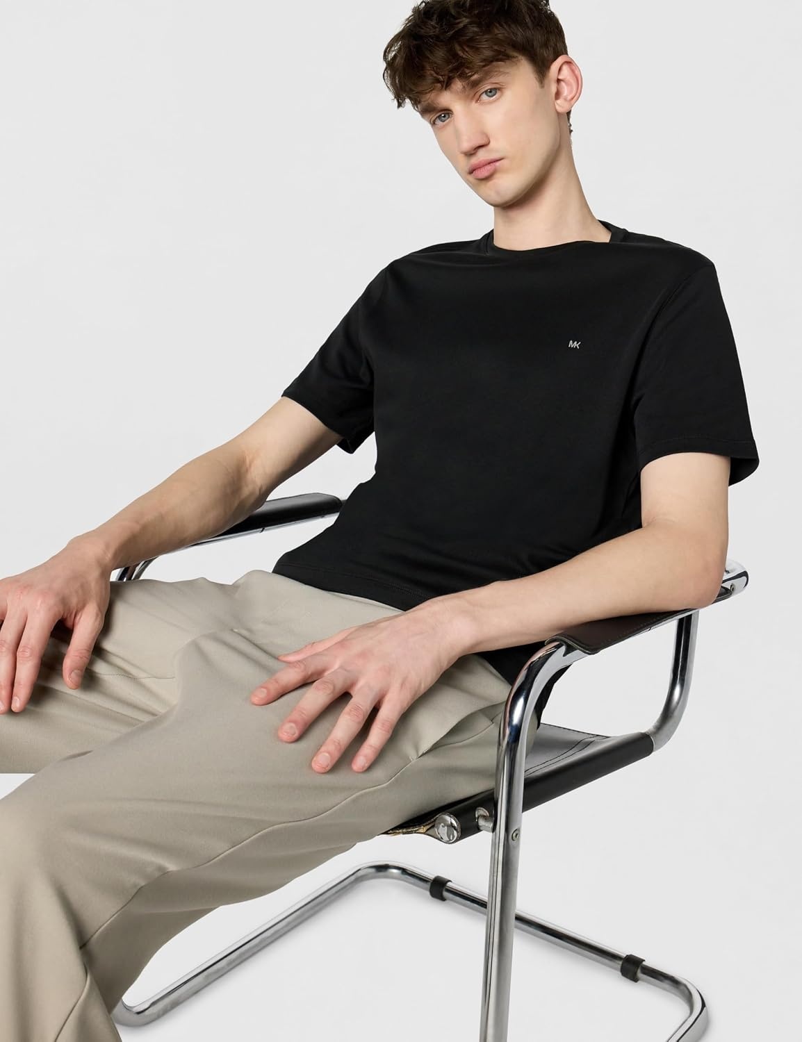 image:imageMichael Kors Mens Mk Liquid TShirtBlack