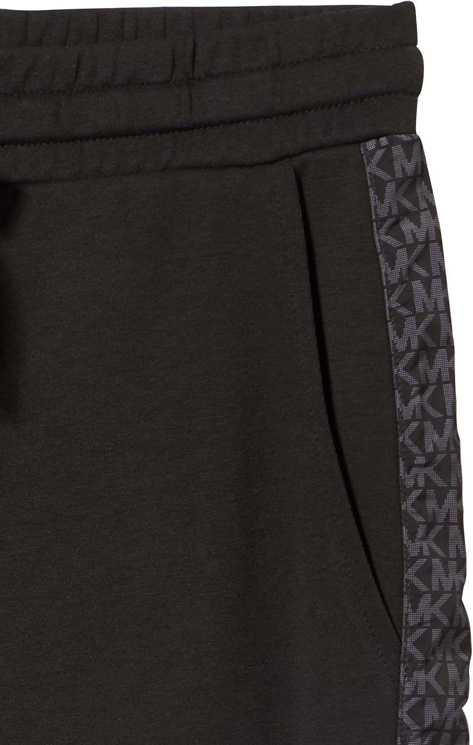 image:imageMichael Kors Mens Mk Signature Logo Cotton Blend PantBlack