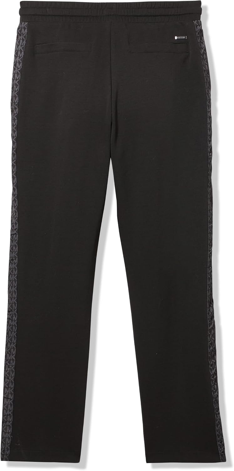 image:imageMichael Kors Mens Mk Signature Logo Cotton Blend PantBlack