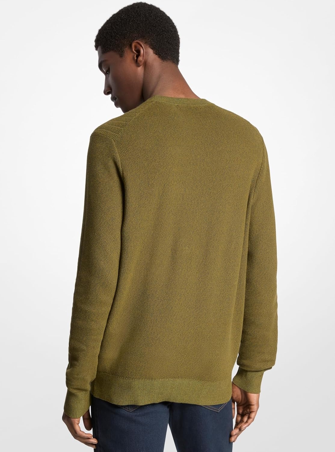 image:imageMichael Kors Mens Mouline Crewneck SweaterIvy