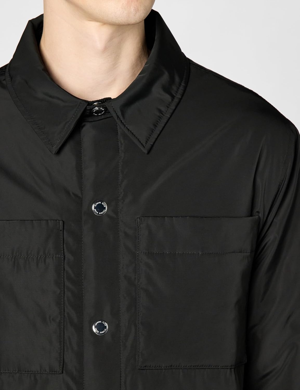 image:imageMichael Kors Mens Nylon Padded Shirt JacketBlack