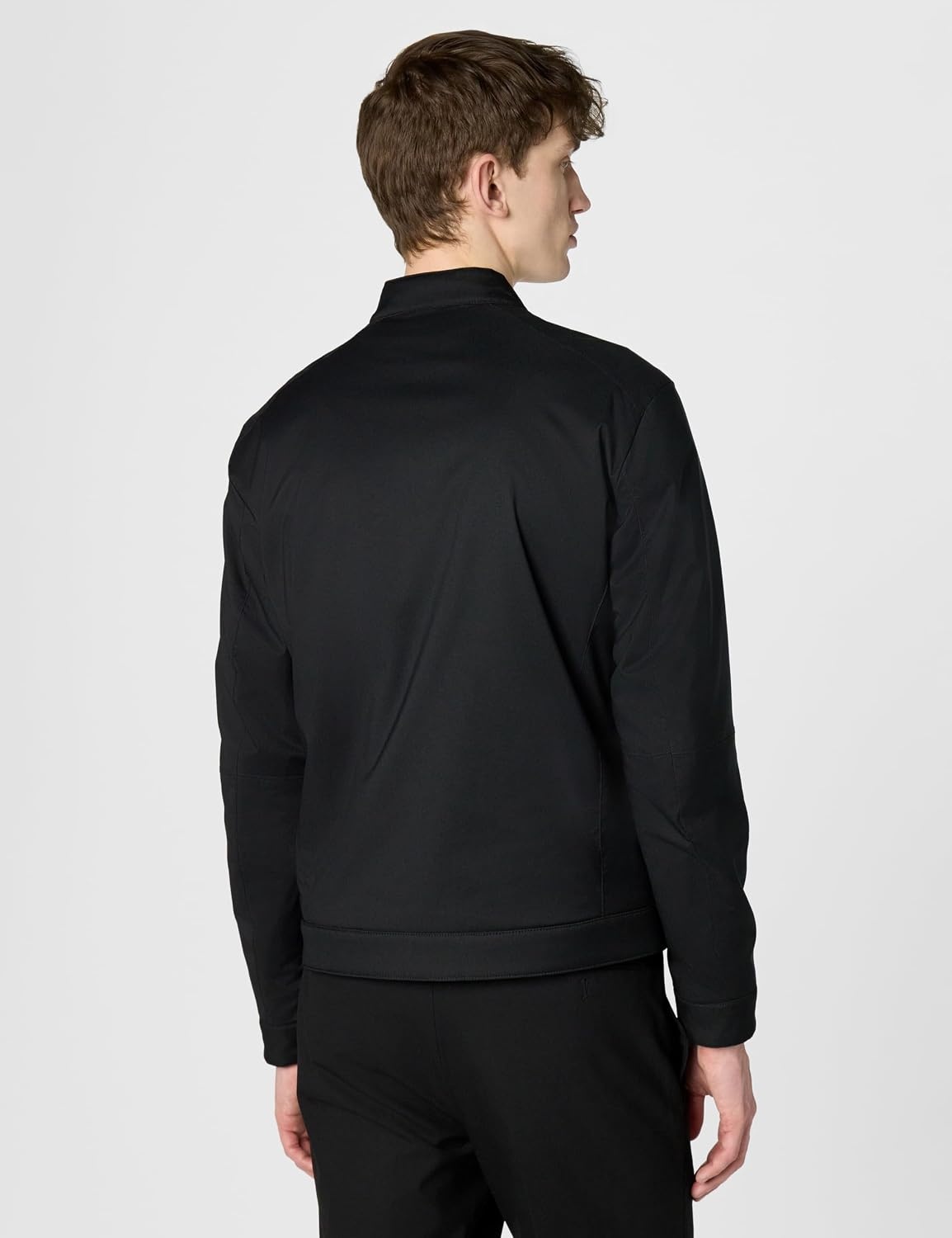 image:imageMichael Kors Mens Nylon Racer JacketBlack