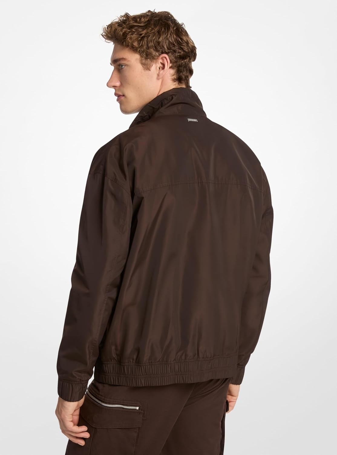 image:imageMichael Kors Mens Nylon Windbreaker JacketChocolate