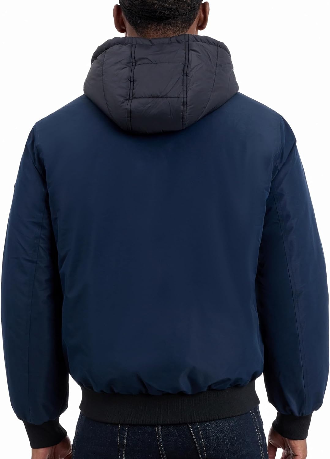 image:imageMichael Kors Mens Puffer Bomber Jacket for Men With Insulating Veststyle Bib Extra Warm Bomber for Cold WeatherMidnight