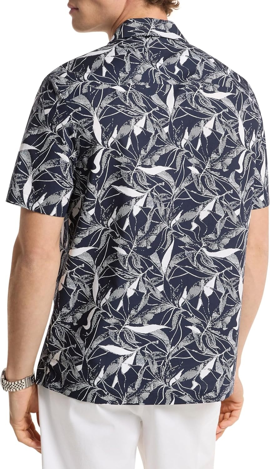 image:imageMichael Kors Mens Short Sleeve Large FloralMidnight