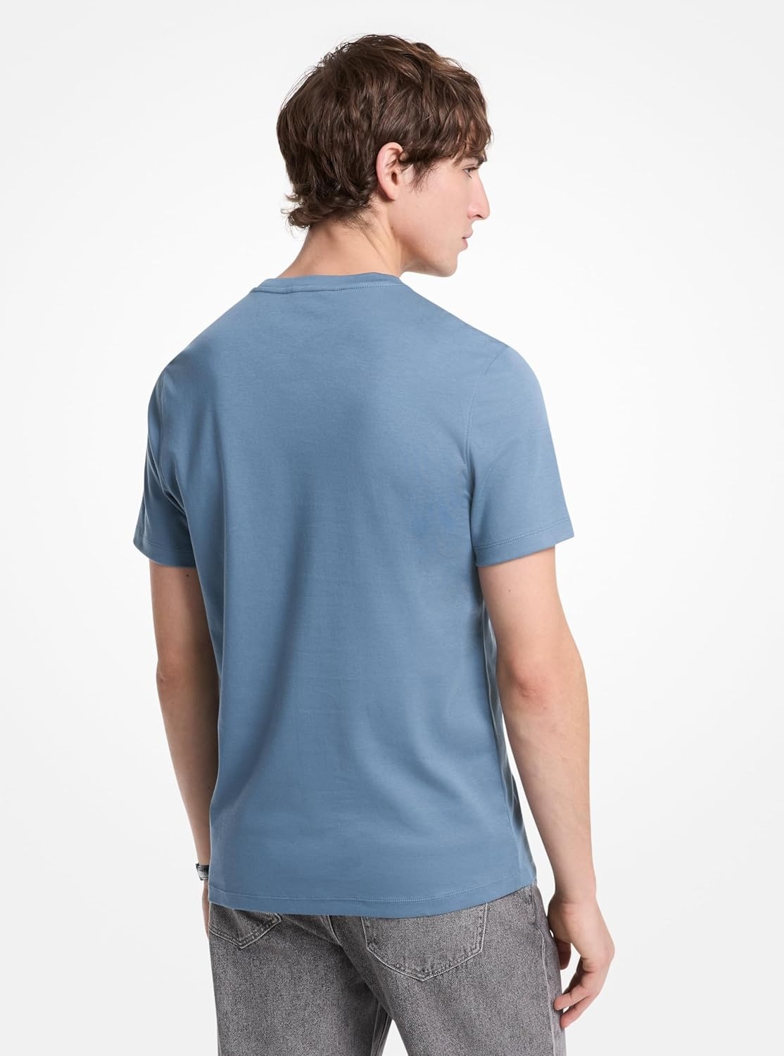 image:imageMichael Kors Mens Sleek MK Crewneck TShirtFrench Blue