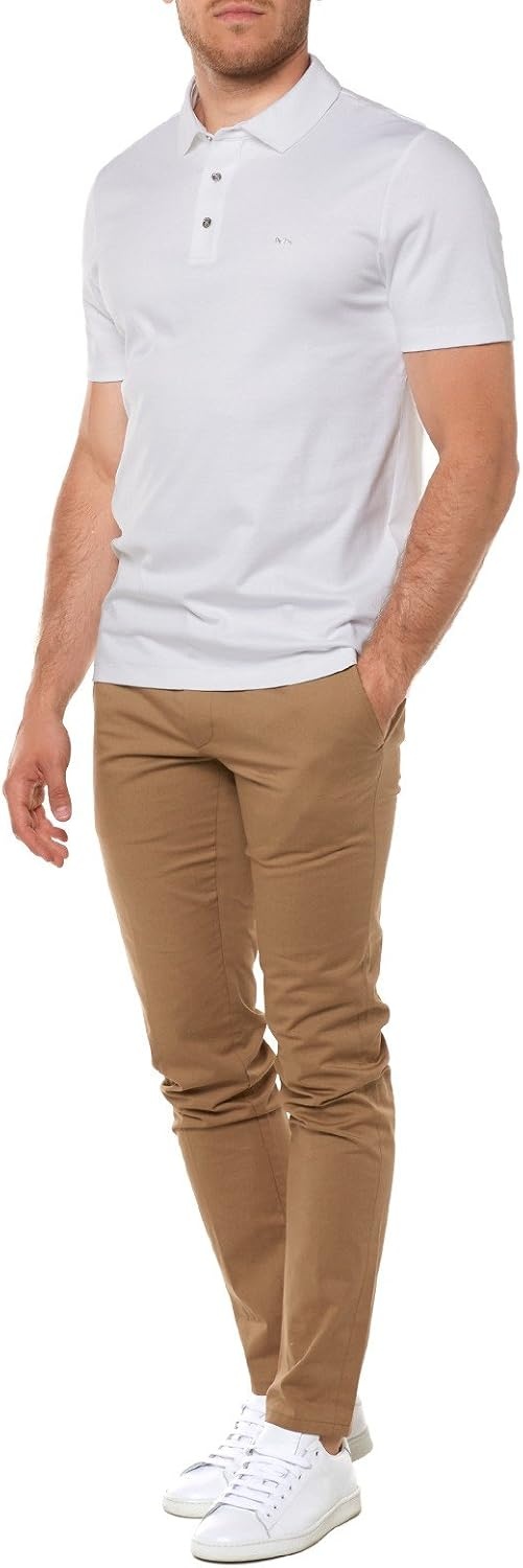 image:imageMichael Kors Mens Sleek Mk PoloWhite