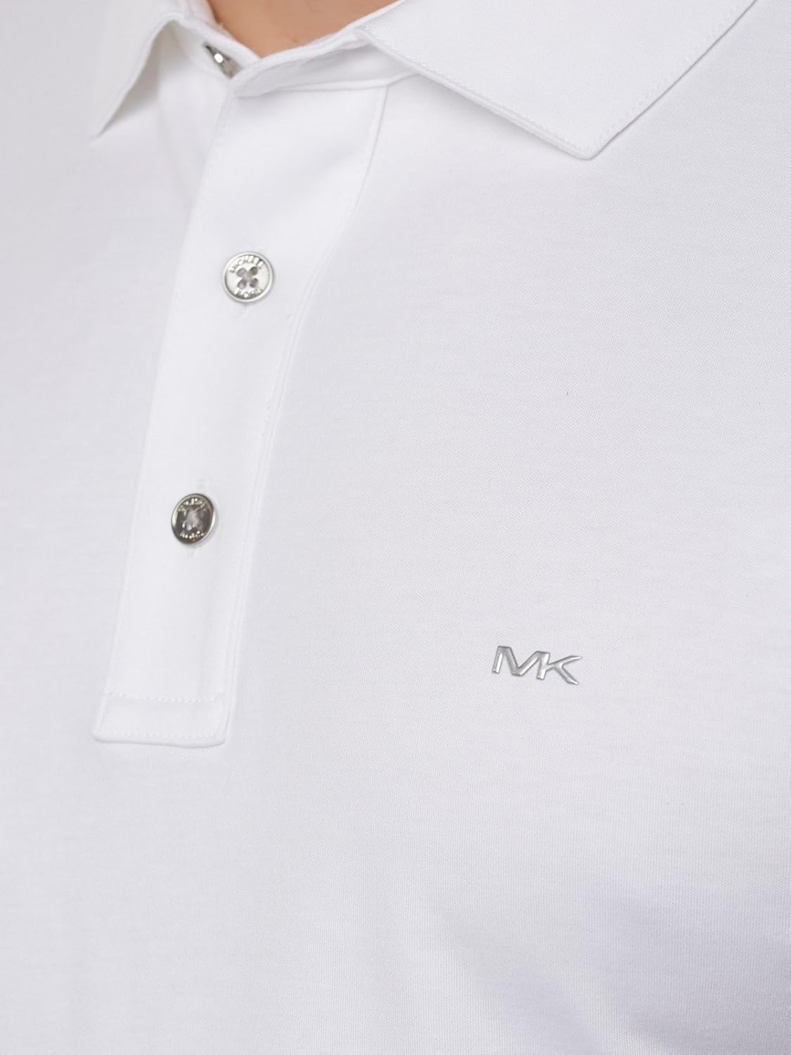 image:imageMichael Kors Mens Sleek Mk PoloWhite