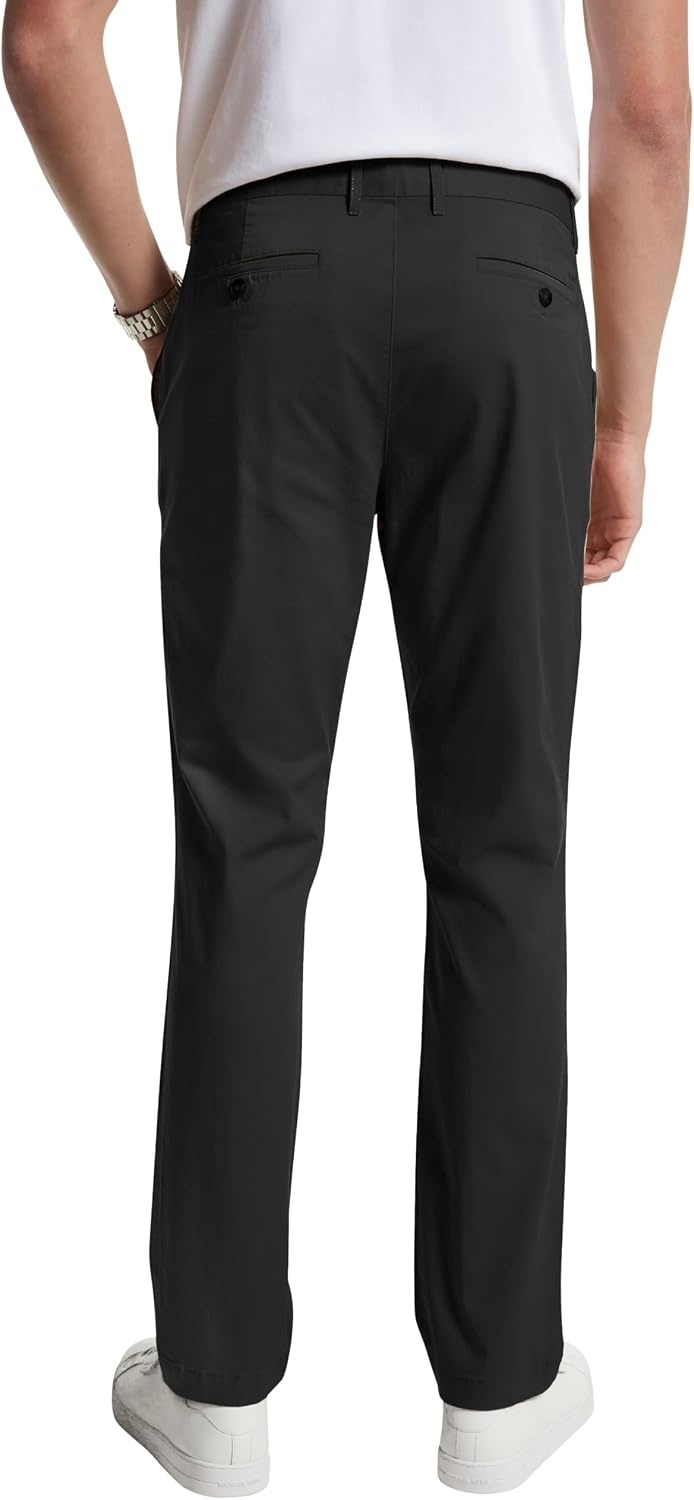 image:imageMichael Kors Mens Slim Fit Cotton Blend Chino PantBlack