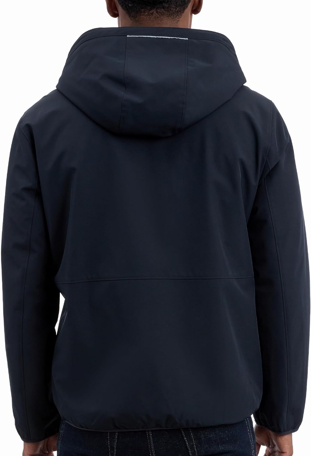 image:imageMichael Kors Mens Softshell Jacket With Faux Sherpa Lining Wind and Water Resistant Jackets for MenBlack