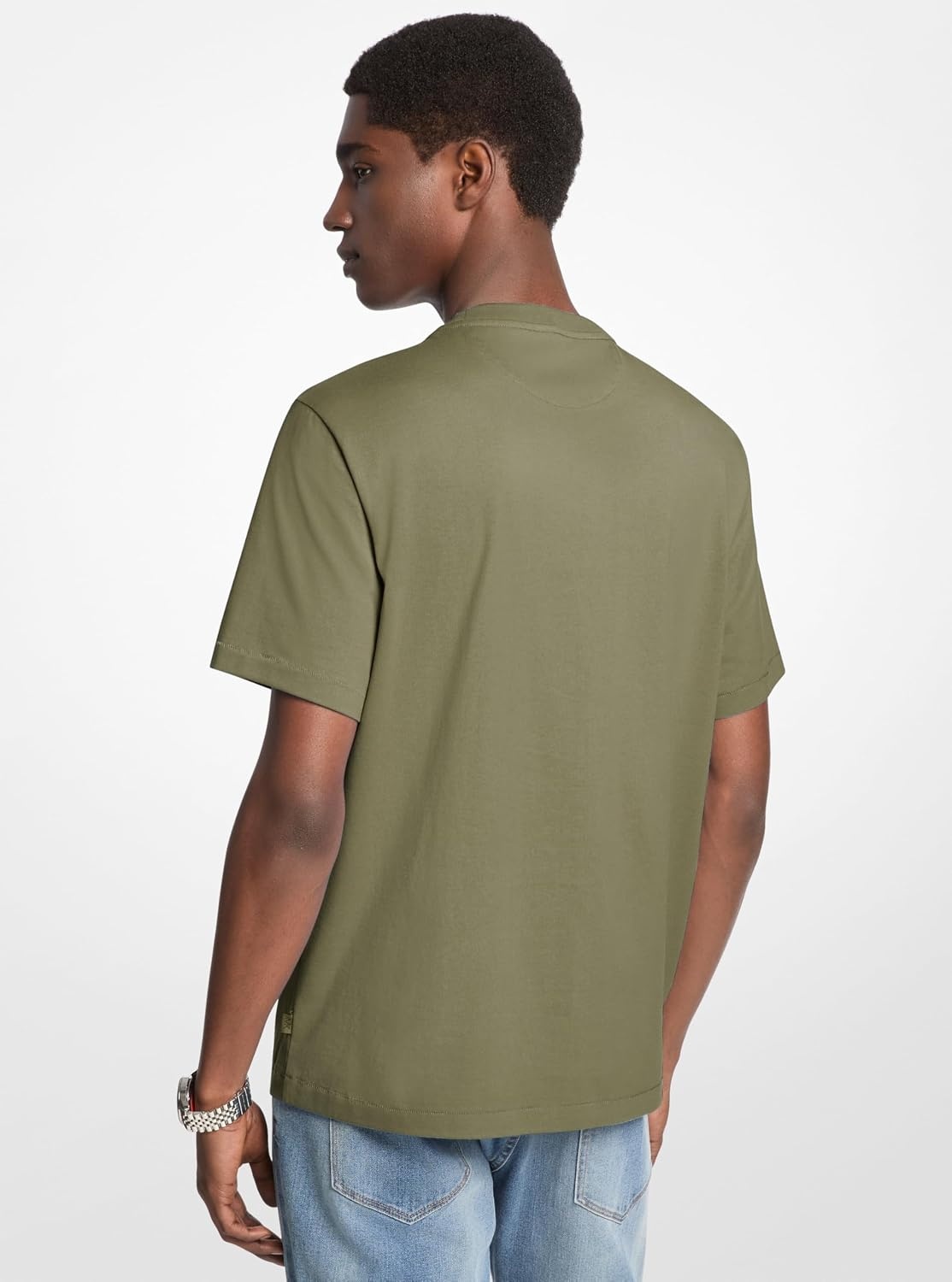 image:imageMichael Kors Mens Tufted Logo TShirtIvy