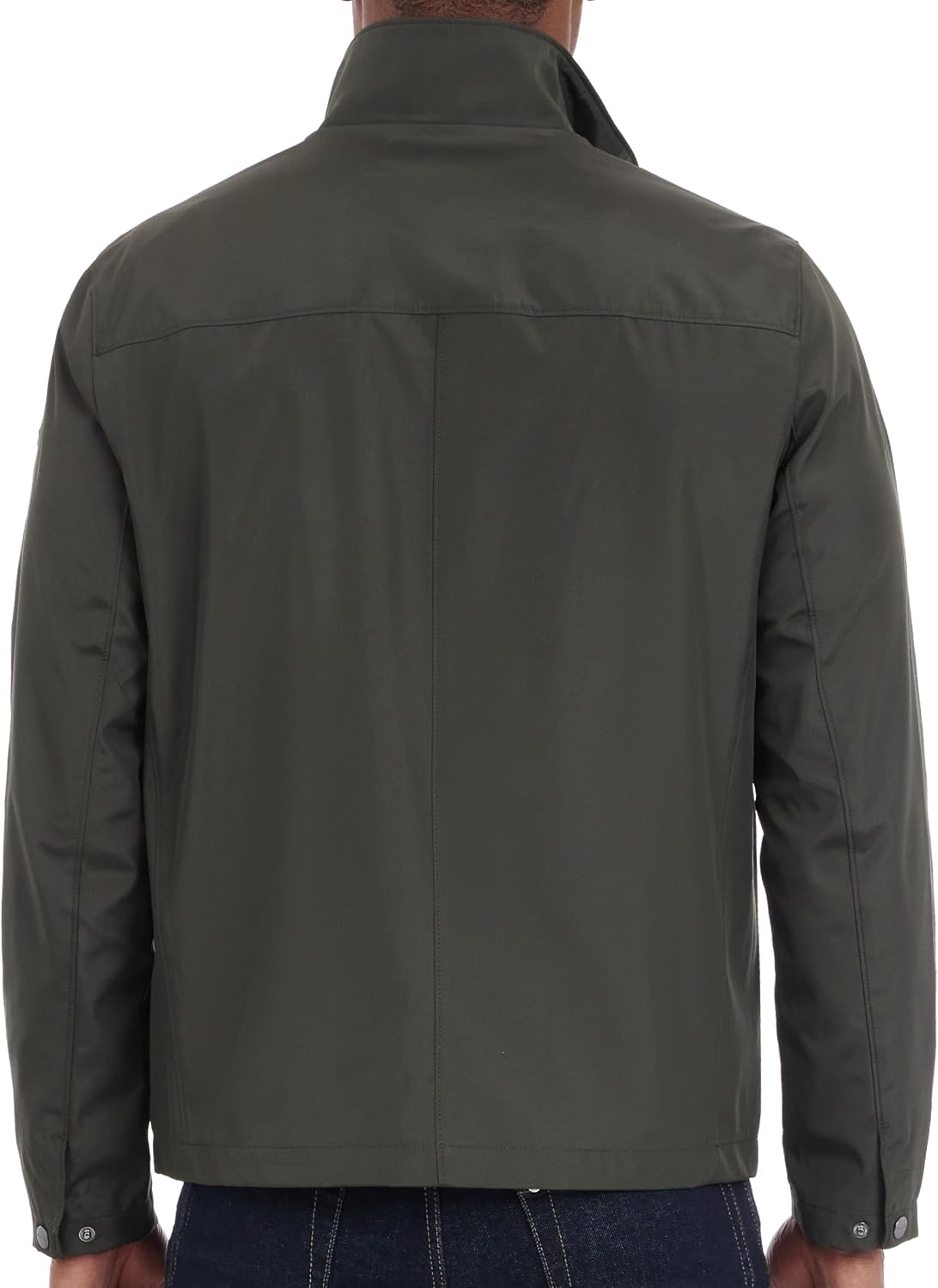 image:imageMichael Kors Reinforced Polyester Jacket Wind and Water ResistantDark Olive Green