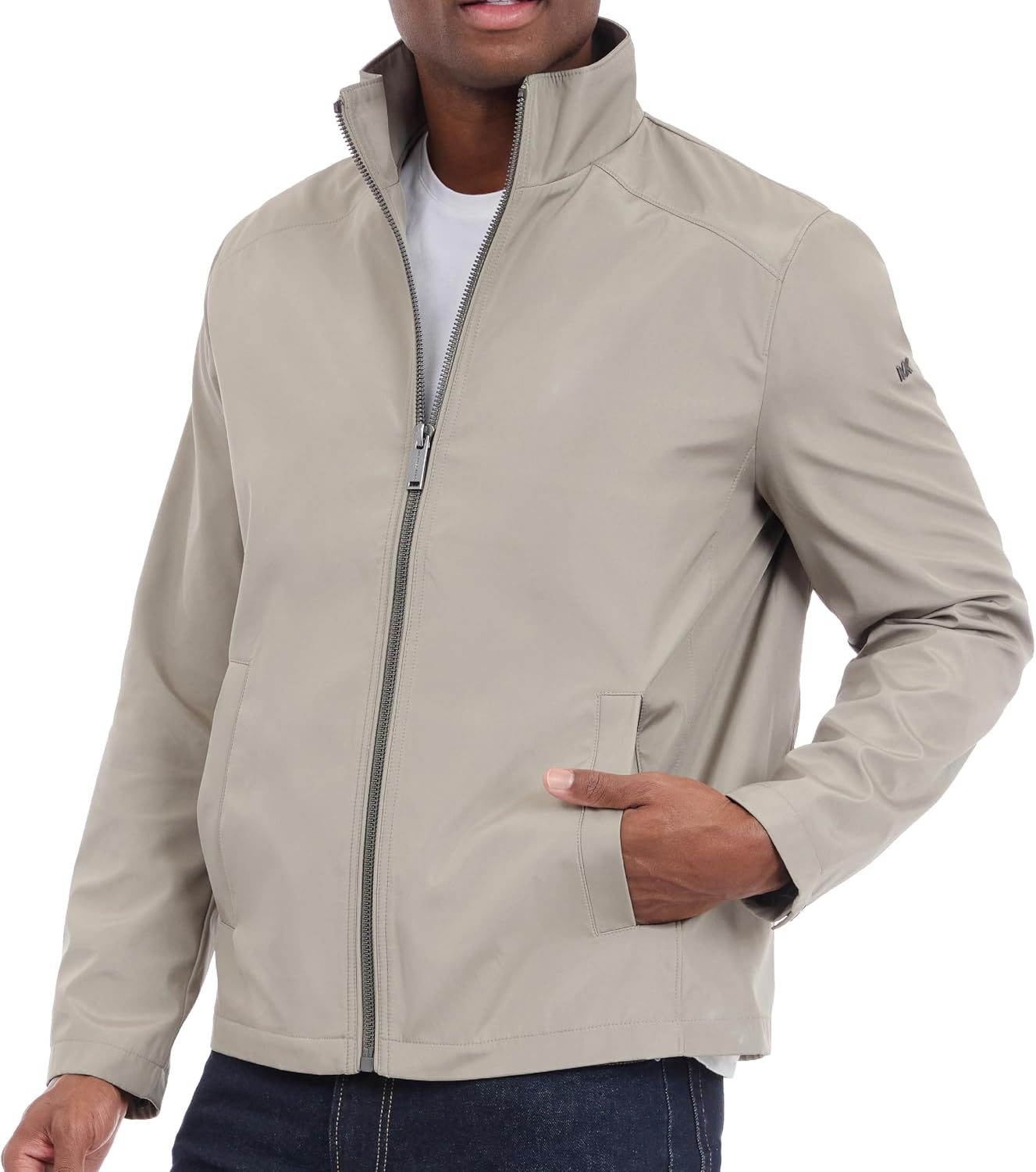 image:imageMichael Kors Reinforced Polyester Jacket Wind and Water ResistantLight Sage