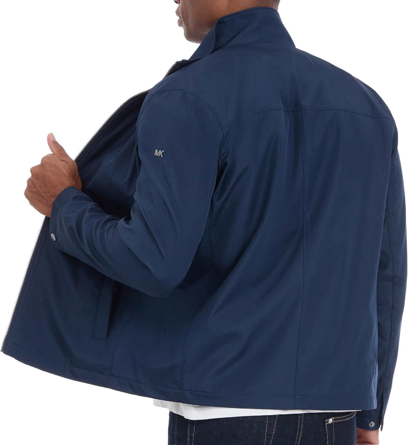 image:imageMichael Kors Reinforced Polyester Jacket Wind and Water ResistantMidnight Blue