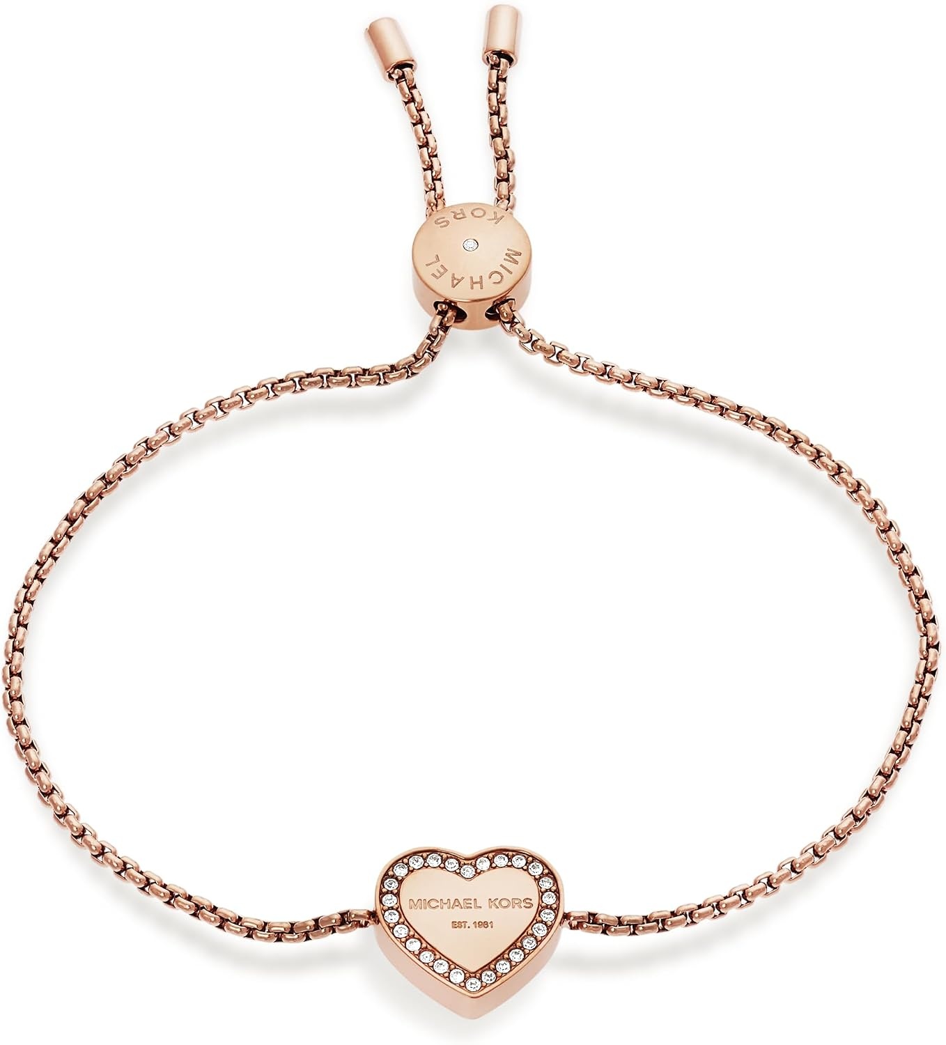 image:imageMichael Kors Rose GoldTone Bracelet for Women Bracelets Jewelry for WomenHeart Chain