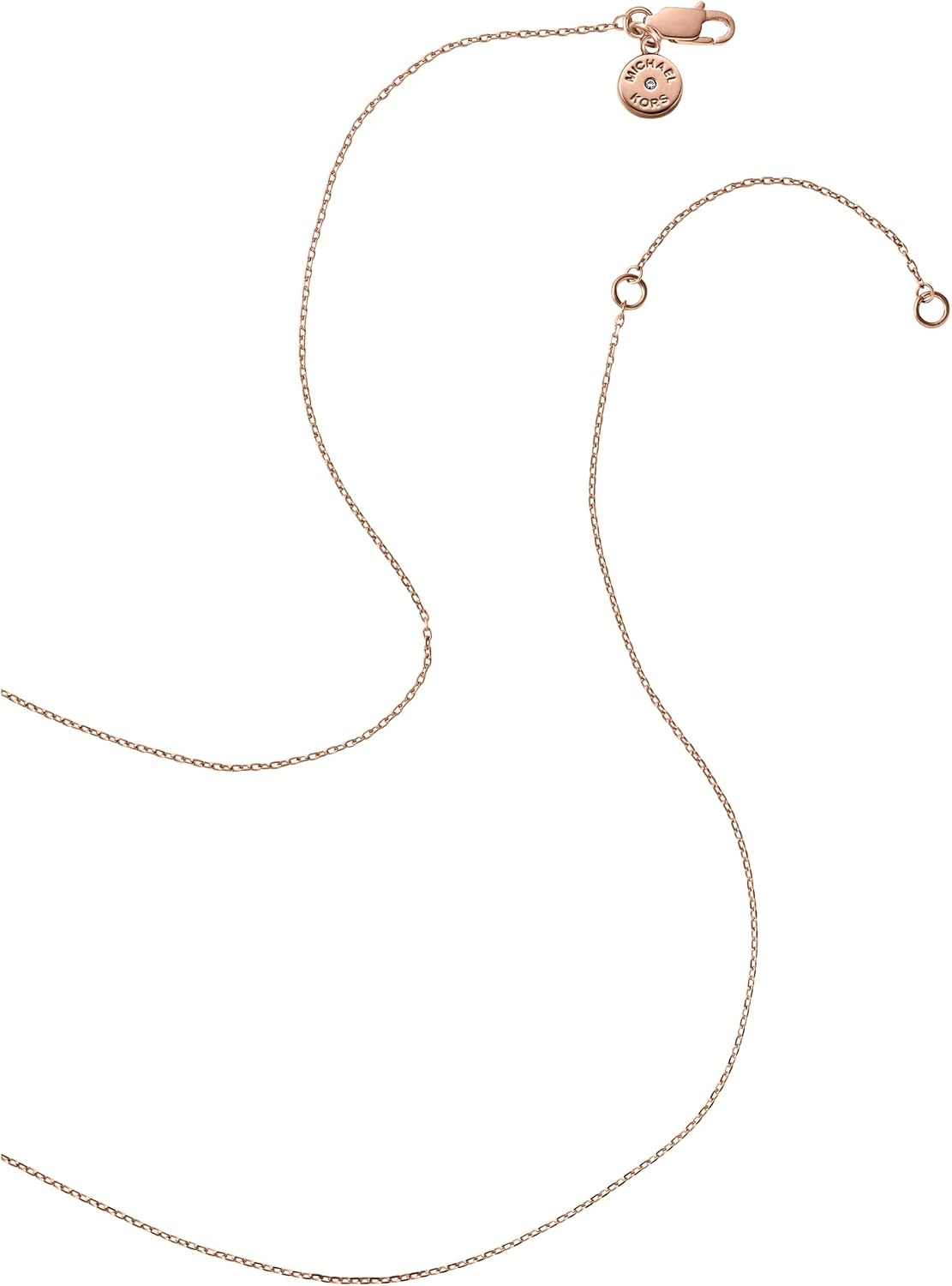image:imageMichael Kors Rose GoldTone Necklace for Women Necklaces for Women Jewelry for WomenRose Gold Heart Glitz