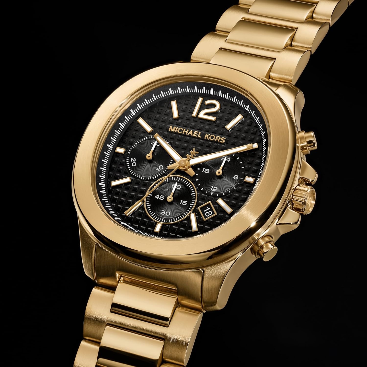 image:imageMichael Kors Sage Mens Watch Stainless Steel for Men with SteelGold