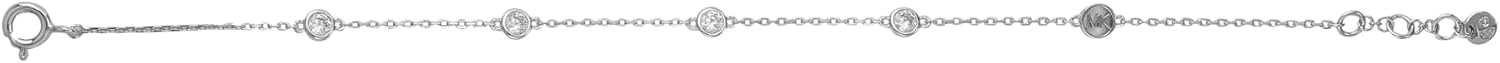 image:imageMichael Kors SilverTone Bracelet for Women Sterling Silver Bracelets Jewelry for WomenChain Link