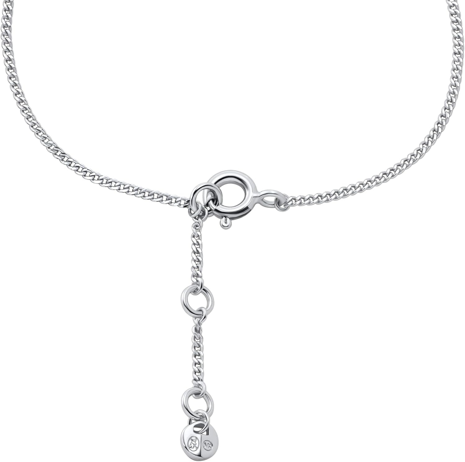 image:imageMichael Kors SilverTone Bracelet for Women Sterling Silver Bracelets Jewelry for WomenMK Logo