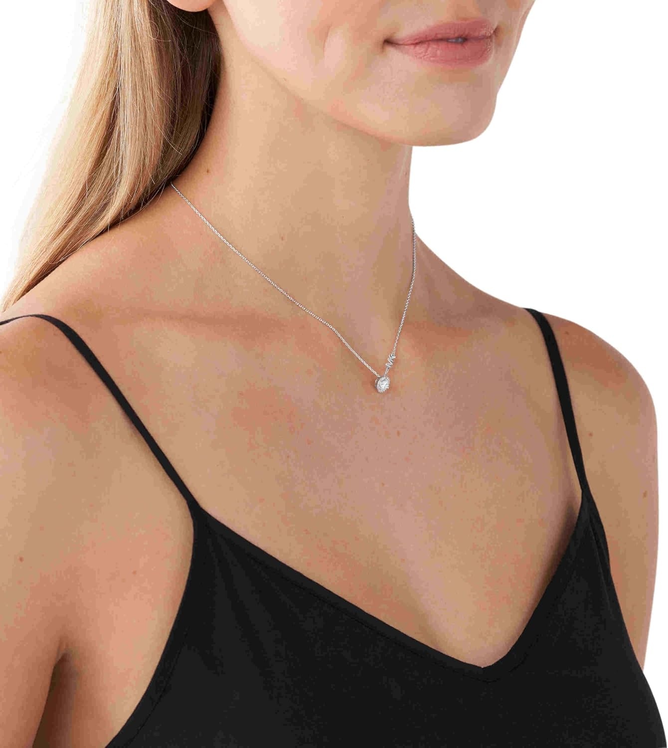 image:imageMichael Kors SilverTone Necklace Sterling Silver Necklaces Jewelry for WomenRound Pav