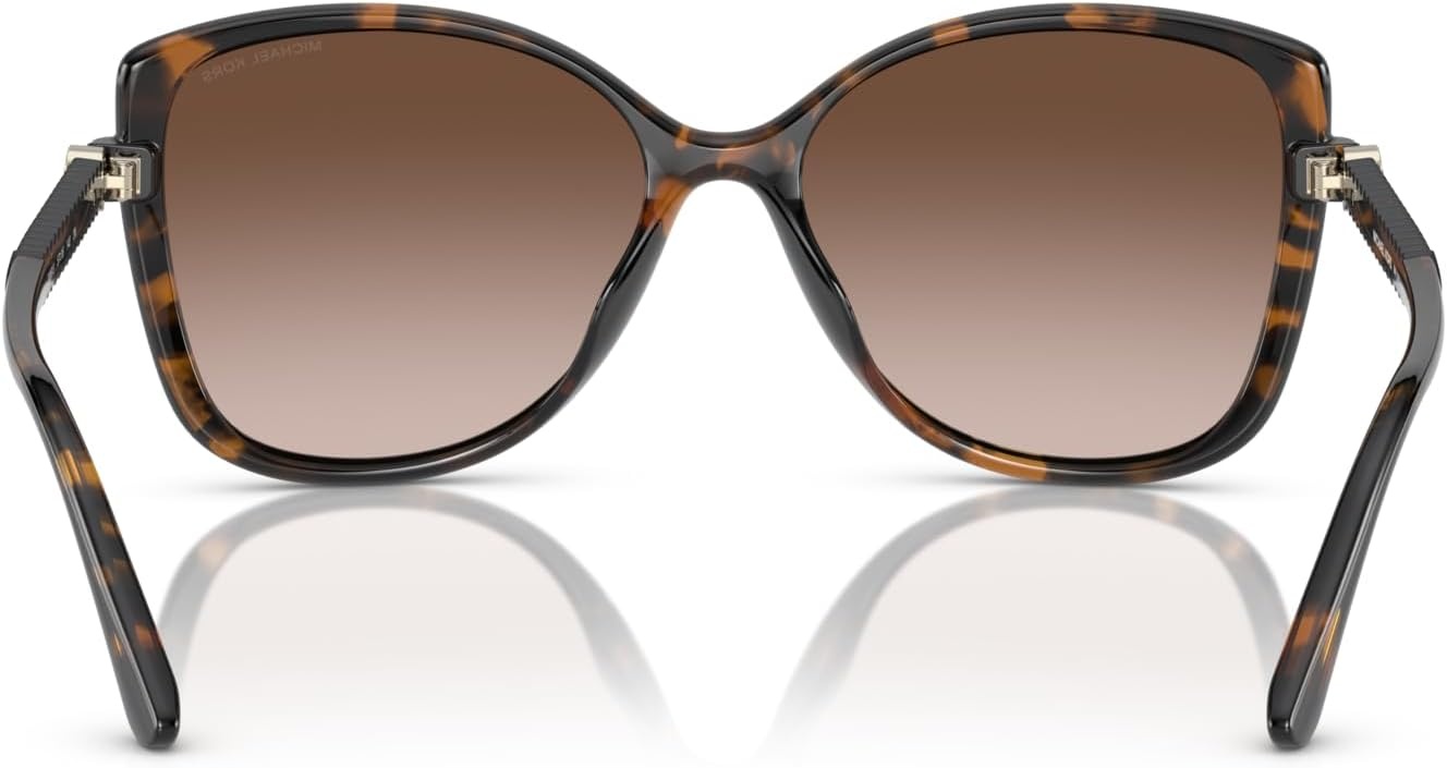 image:imageMichael Kors Womens MK2181U Malta Universal Fit Butterfly SunglassesDark TortoiseBrown Gradient