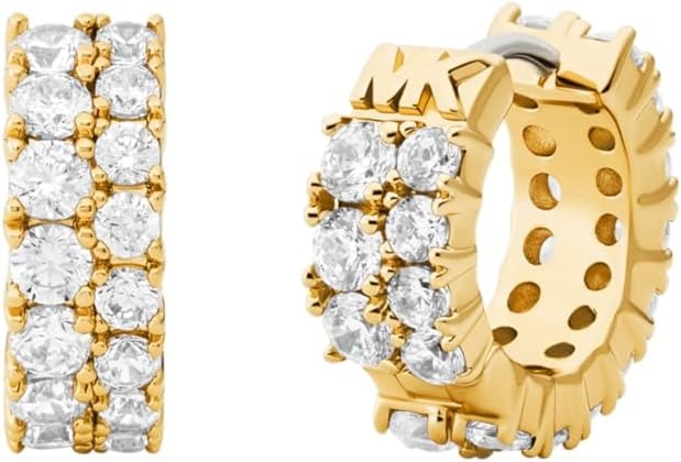image:imageMichael Kors Womens Pav Huggie Earrings Model MKJ8518710