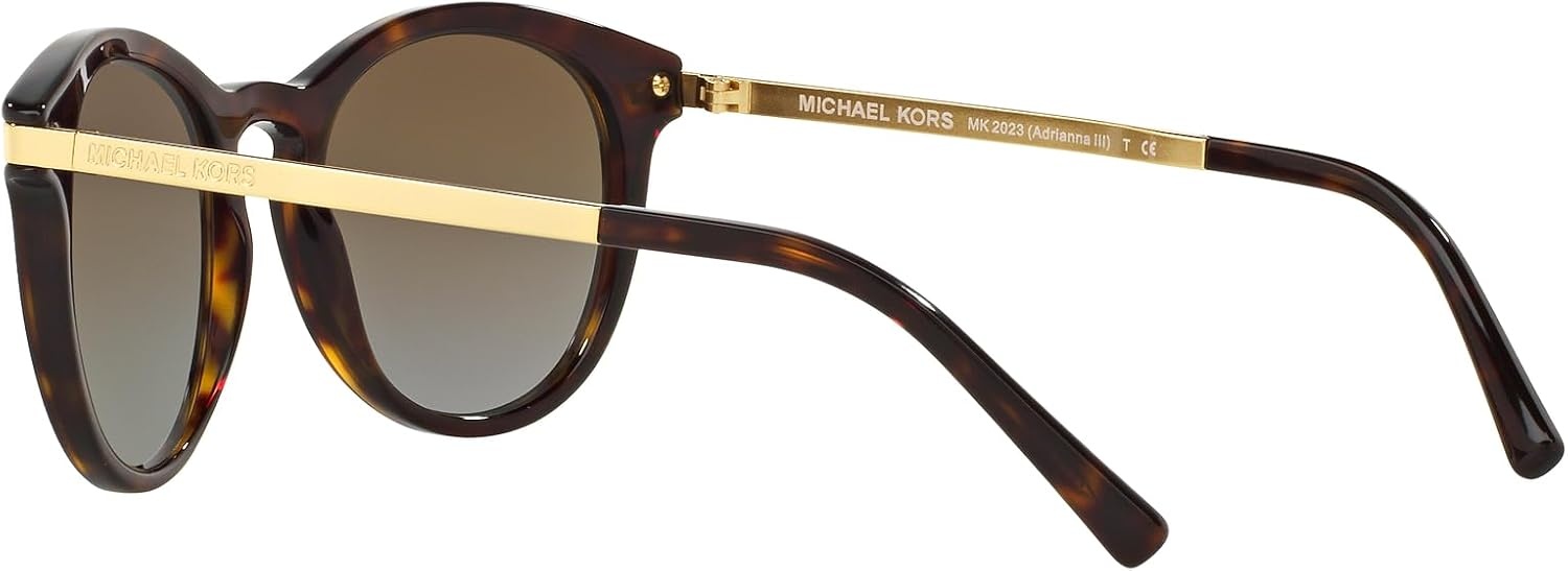image:imageMichael Kors Womens SunglassesDark TortoiseBrown Gradient Polarized