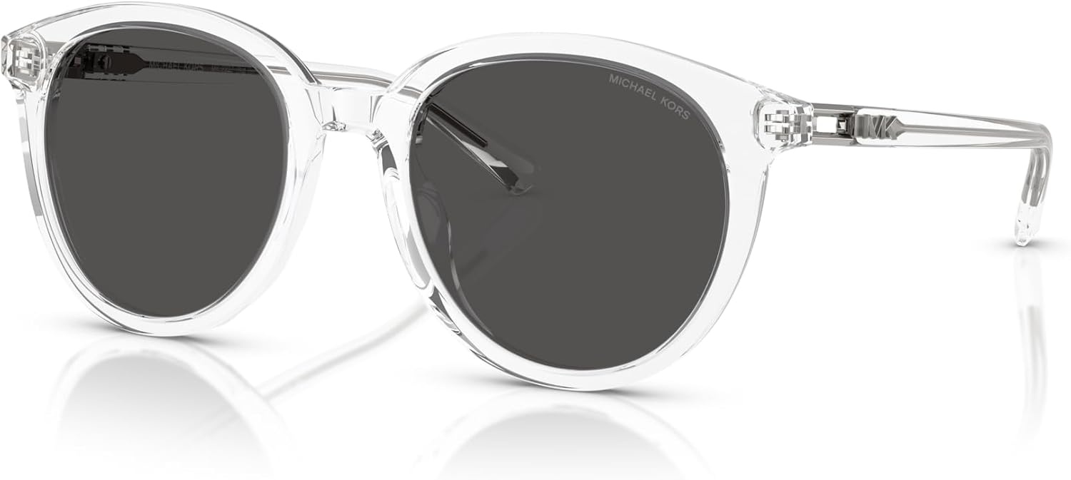 image:imageMichael Kors mens Mk2227 Big Bend Round SunglassesClearDark Grey Solid