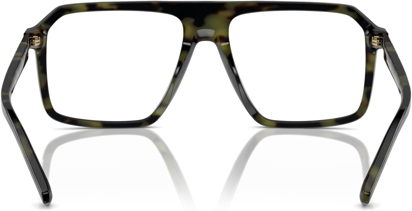 image:imageMichael Kors mens Mk4123u Montreux Universal Fit Square Prescription Eyewear FramesOlive TortoiseDemo Lens