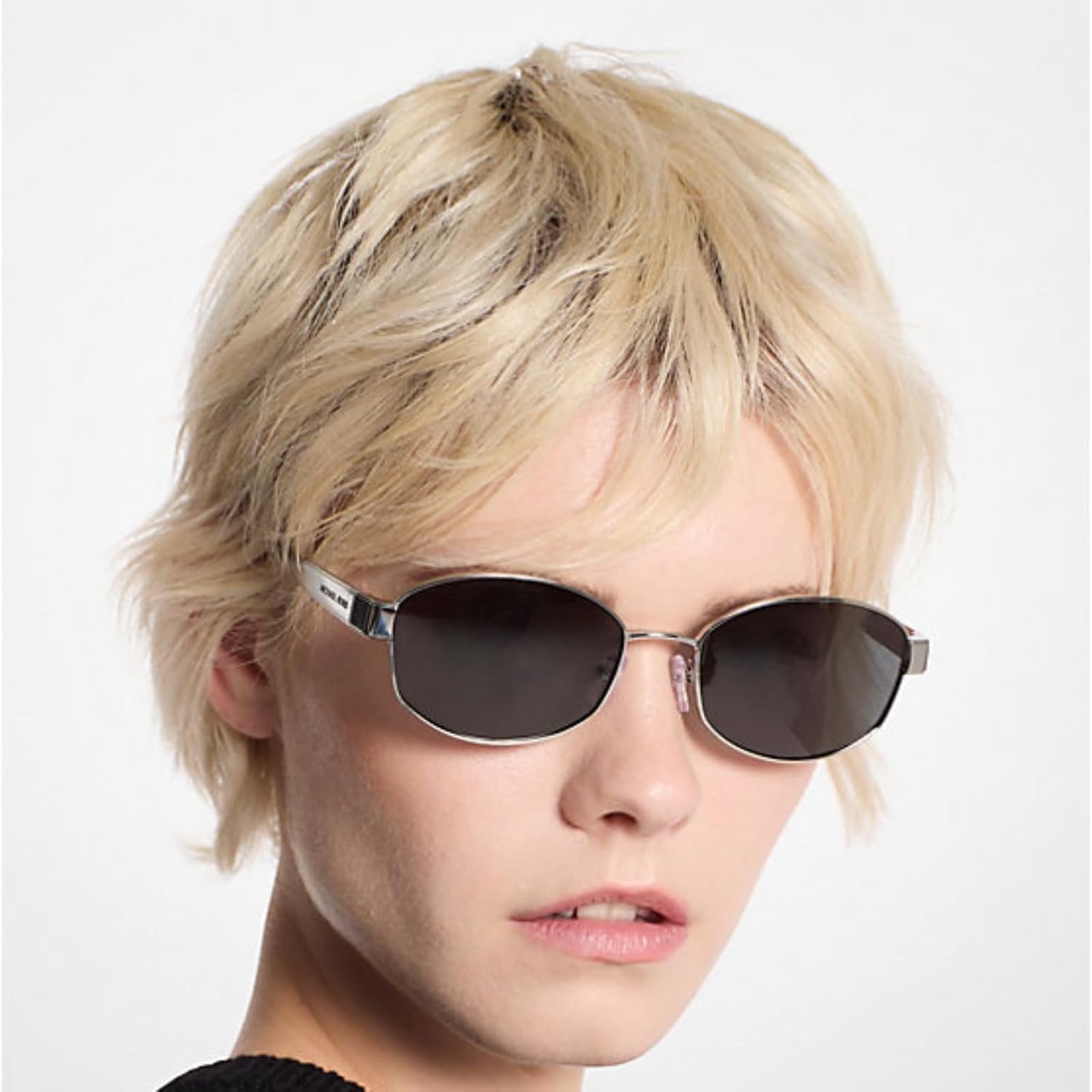 image:imageMichael Kors womens Mk1161 Monte Carlo Oval SunglassesLight GoldGreen Solid