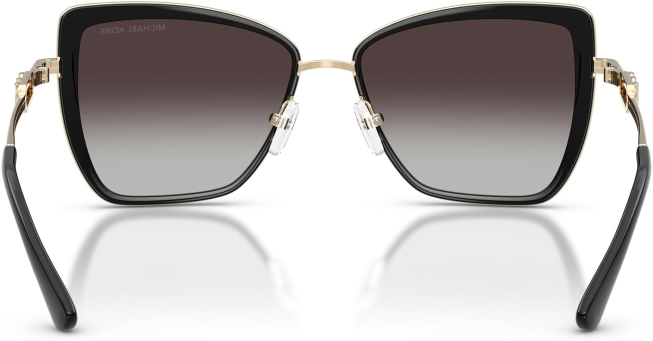 image:imageMichael Kors womens Mk1178 Sea Island Butterfly SunglassesBlackLight Grey Gradient Black