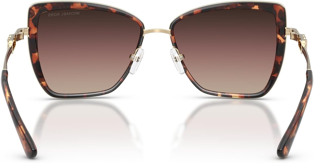 image:imageMichael Kors womens Mk1178 Sea Island Butterfly SunglassesLuggage TortoiseBrown Gradient