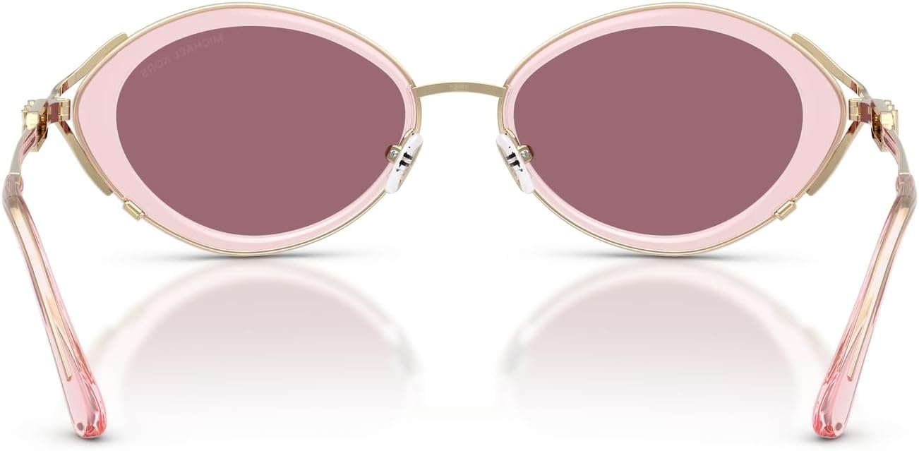 image:imageMichael Kors womens Mk1179 Key West Oval SunglassesBouquet PinkPlum Blue Gradient