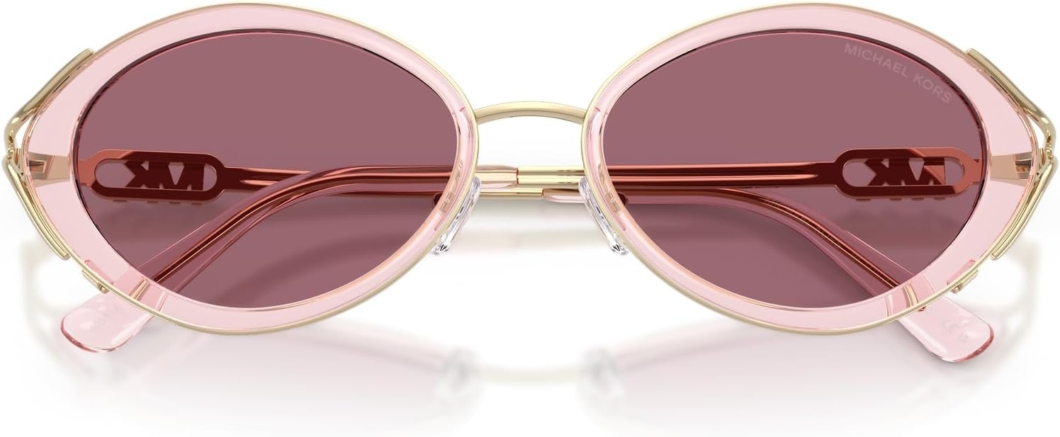 image:imageMichael Kors womens Mk1179 Key West Oval SunglassesBouquet PinkPlum Blue Gradient