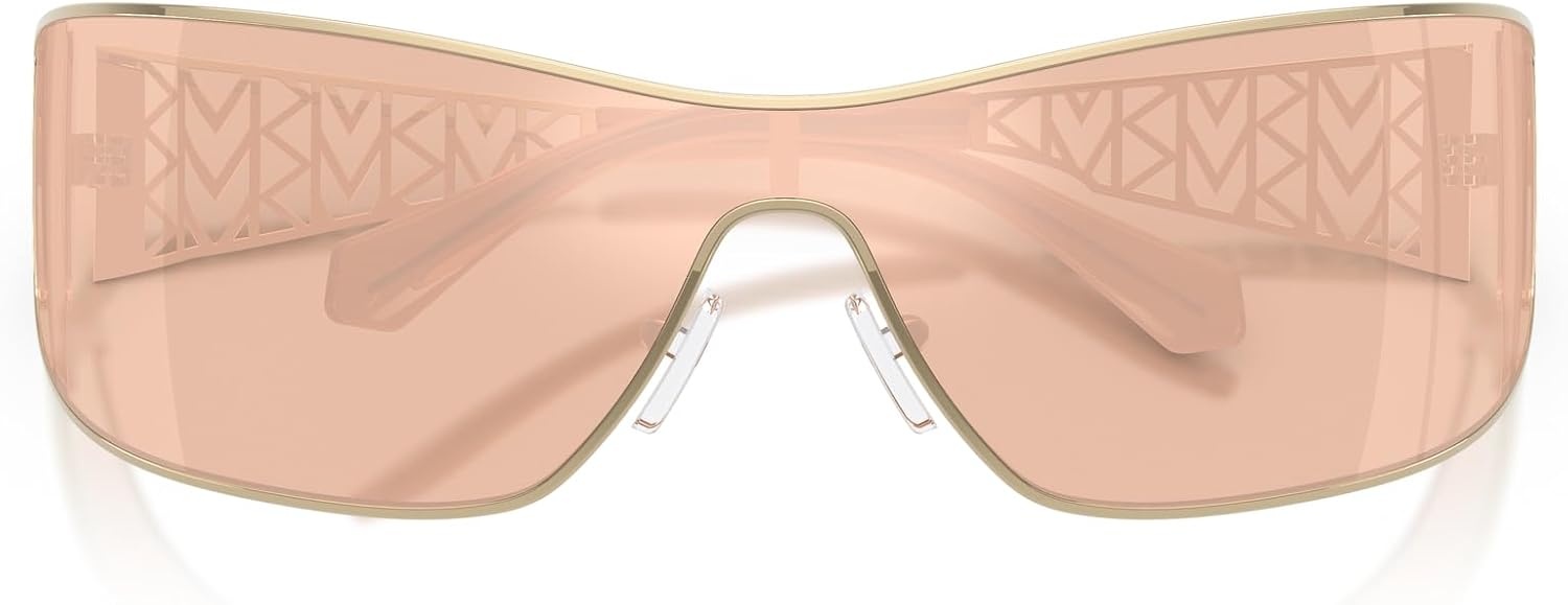 image:imageMichael Kors womens Mk1180 Melbourne Rectangular SunglassesLight GoldPink